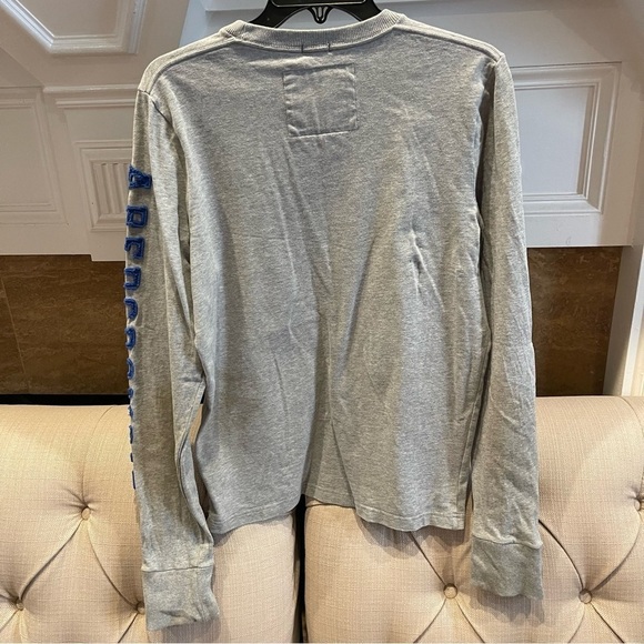 Ad: Abercrombie & Fitch Mens Sweatshirt Crew A&f 1892 Gray Heathered Pull Over M - Picture 2 of 11